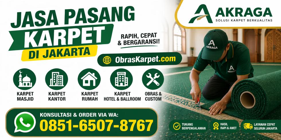 jasa pasang karpet jakarta obras